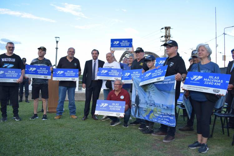 Santo Tomé conmemoró el Día del Veterano y de los Caídos en la Guerra de Malvinas
