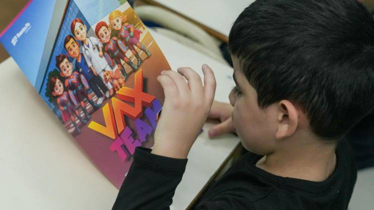 Vax Team: el programa santafesino que fomenta la vacunación pasó por la Escuela Gregoria Pérez de Denis de Santa Fe