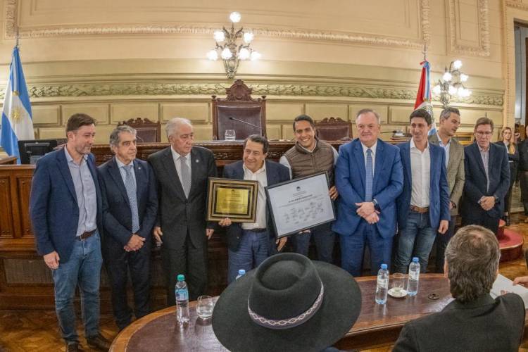 El Senado realizó homenajes a referentes de la medicina y la tradición