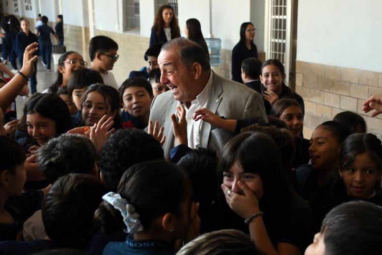 Eco Escuelas: Poletti recorrió instituciones y destacó el compromiso ambiental de los estudiantes