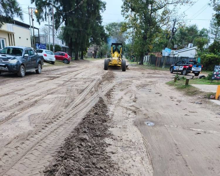 La Municipalidad intensifica el Protocolo Posterior a Lluvias en la zona de La Costa