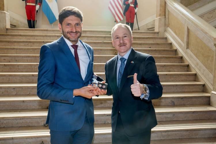 Fuerte elogio del embajador de Estados Unidos a la política de seguridad de Pullaro