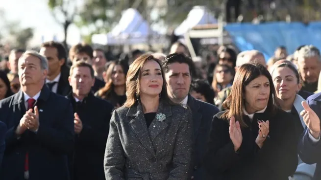En Rosario, Villarruel cargó contra el Gobierno y habló sobre Adorni: “No hay nadie más peleado con los valores de Belgrano que él"