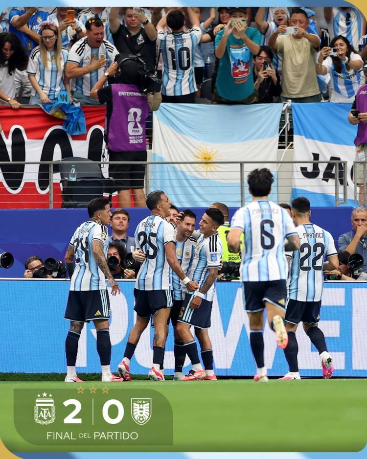 La Selección argentina y el arte de entender los momentos del partido