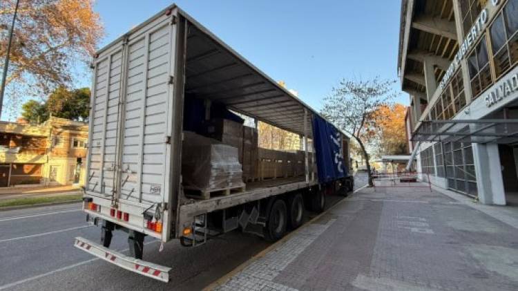 Juegos Suramericanos: llegó a Rosario el primer equipamiento internacional para levantamiento de pesas