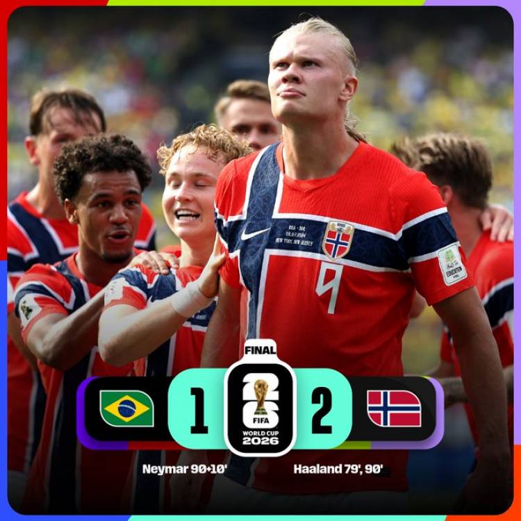 Histórico: Noruega eliminó a Brasil del Mundial 2026 y amplió la diferencia en el historial
