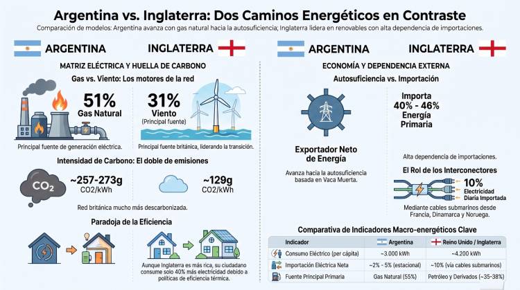 De la cancha a los cables: el superclásico eléctrico entre Argentina e Inglaterra que encendió las redes