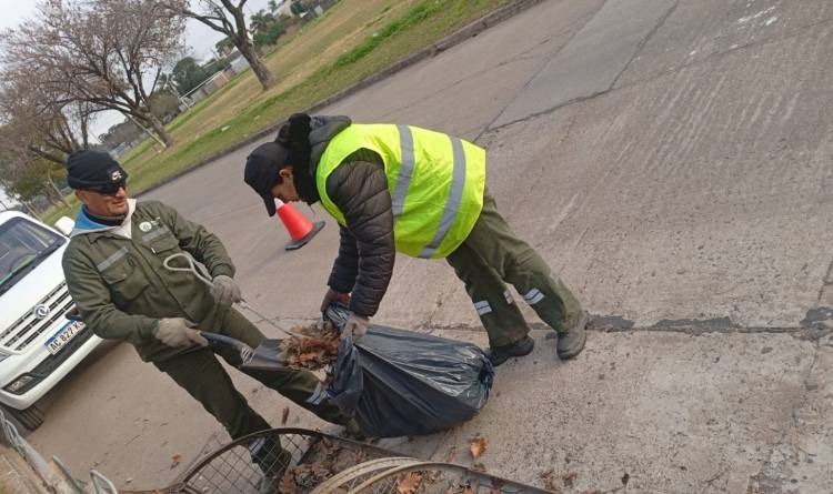 Cuadrillas y maquinaria refuerzan los trabajos en toda la ciudad ante el pronóstico de tormentas