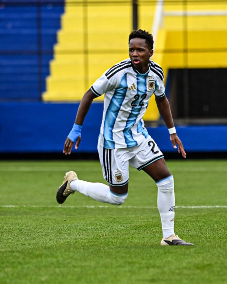 “Kiki" Ramos marcó en su debut y Argentina Sub-17 igualó 1-1 con Ecuador