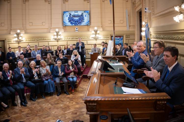 El Senado presentó las obras de modernización del Recinto de Sesiones