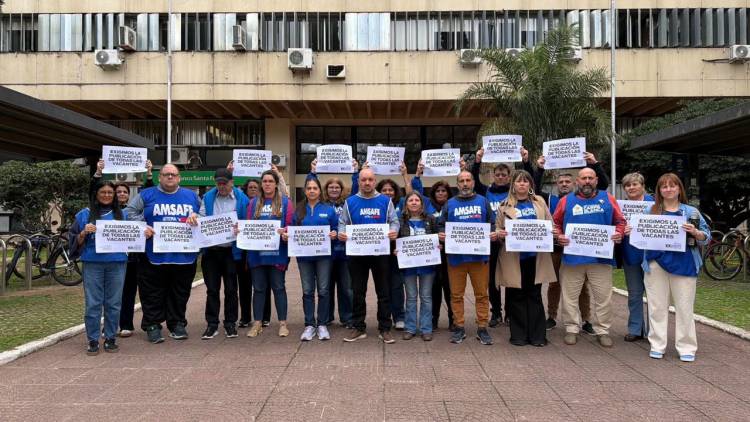 Amsafé reclamó la incorporación de todas las vacantes al movimiento de traslados
