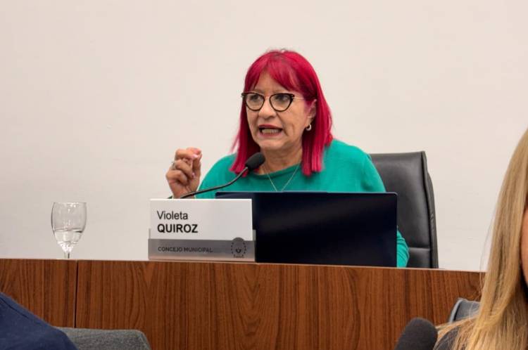 Violeta Quiroz expresó su preocupación por el proyecto de ley nacional y llamó a defender la soberanía sobre los recursos estratégicos