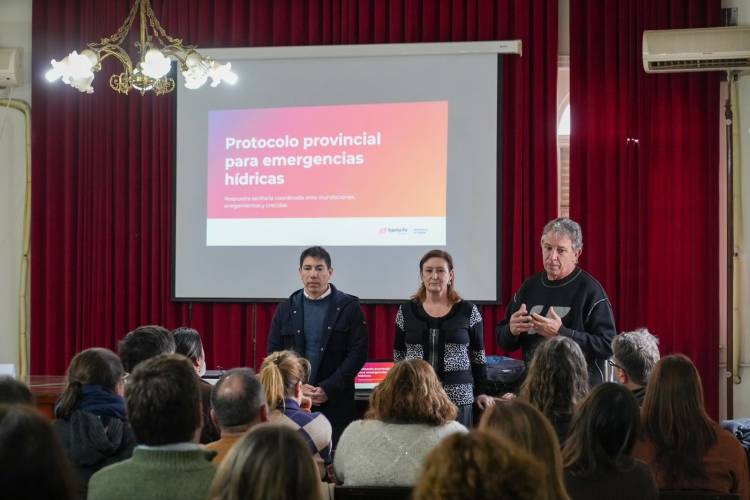 Fenómeno de El Niño: Santa Fe fue sede del segundo encuentro de capacitación para equipos de salud