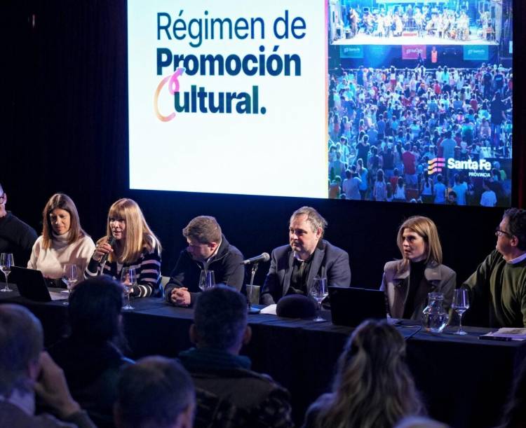 Provincia presenta esta tarde en Santa Fe la primera convocatoria del Régimen de Promoción Cultural
