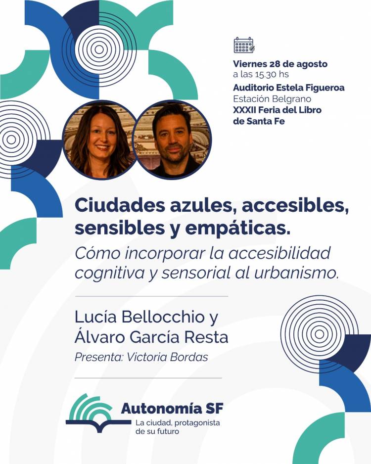 Autonomía Santa Fe se suma a la Feria del Libro
