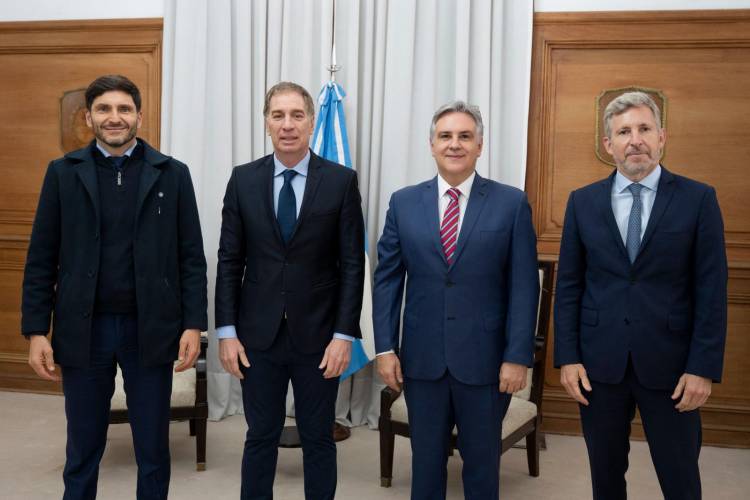 Los gobernadores de la Región Centro se reunieron con Santilli