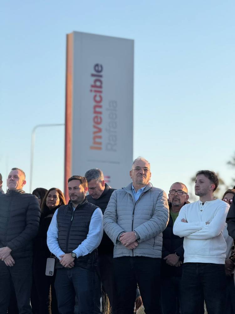 Calvo participó de la inauguración del estadio multipropósito y la pista de BMX en Rafaela
