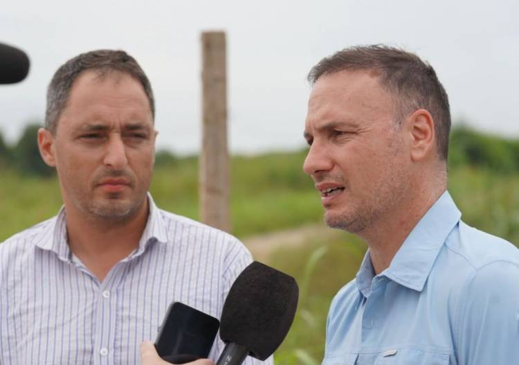 Terraplén Garello: así son los trabajos con los que el Gobierno Provincial encara la última etapa