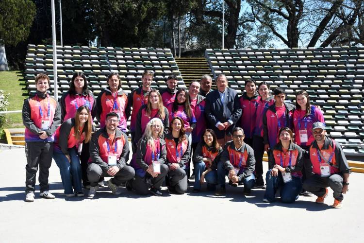 El corazón de los Juegos: Poletti reconoció el trabajo de los más de 1.300 voluntarios en Santa Fe  