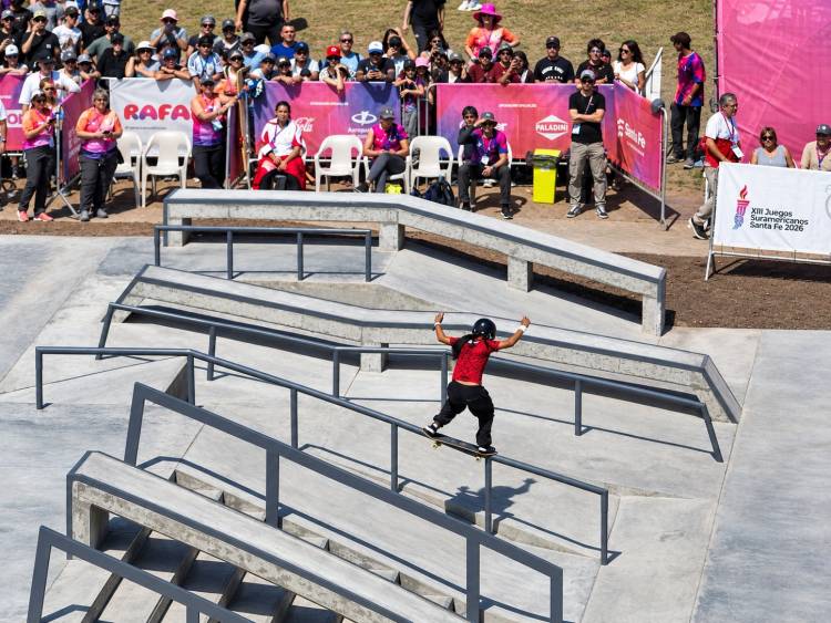 Skateboarding en Santa Fe 2026: Brasil y Perú ganaron el oro en Rafaela