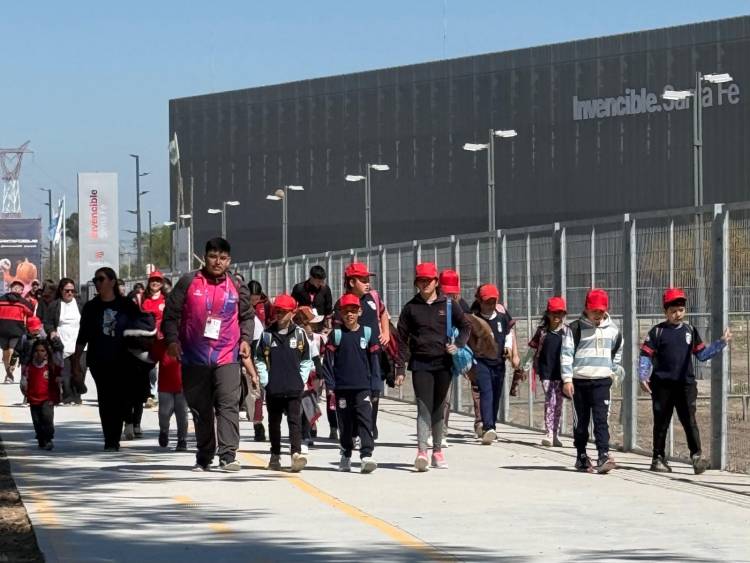 Más de 16.500 alumnos visitaron la Ciudad Cordial en el marco de los Juegos Suramericanos