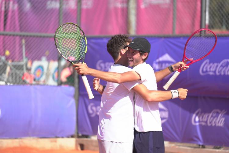 Tenis: Argentina, Colombia y Chile ganaron las finales de dobles