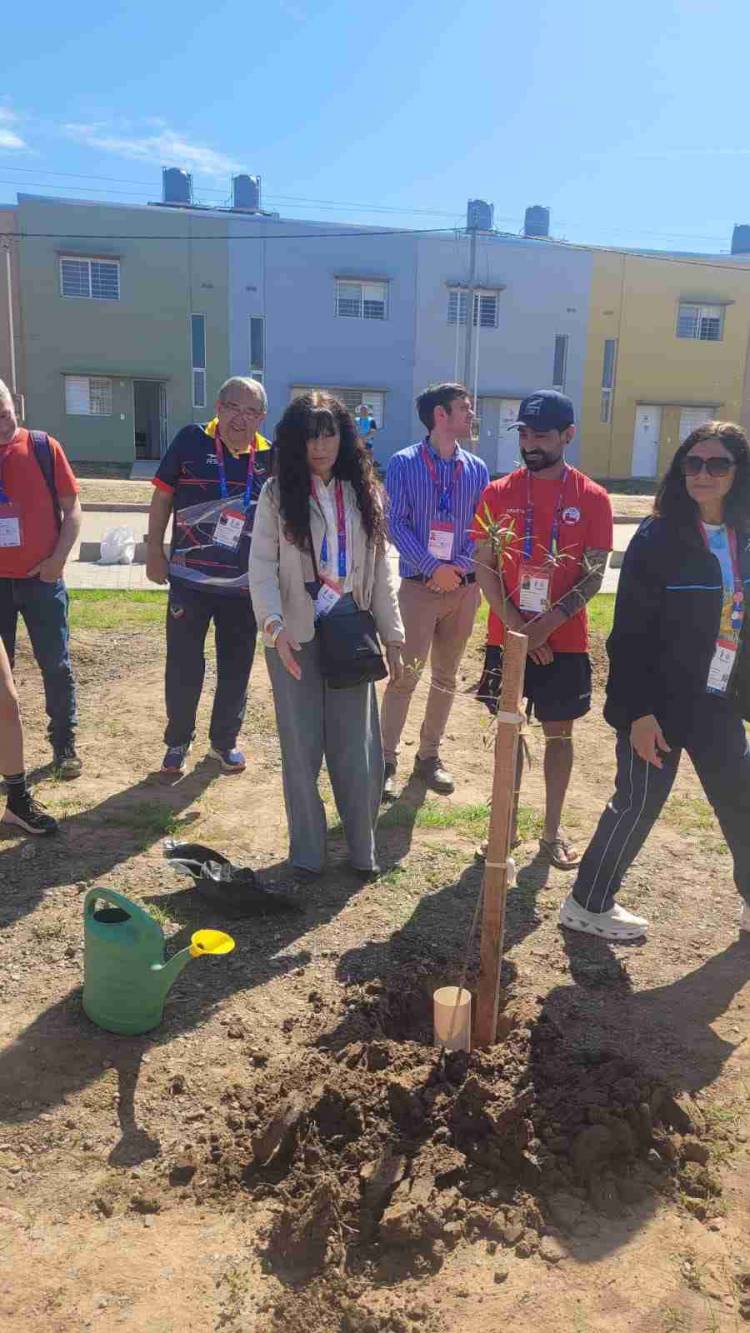 Sostenibilidad: Laura Tarabella recorrió los Juegos Suramericanos