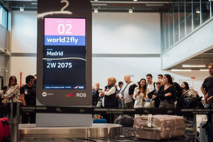 Con el vuelo Rosario-Madrid la provincia recuperó la conexión aérea directa con Europa: “Hoy llegamos al mundo de manera ágil, rápida y económica”, afirmó Pullaro
