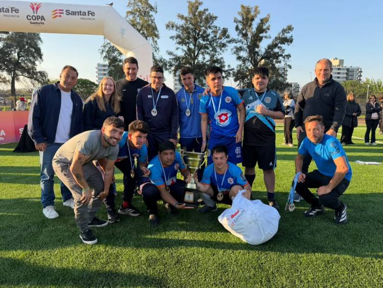 El legado de los Juegos Suramericanos ya tiene campeón: Newell’s ganó la Copa Santa Fe de Fútbol Adaptado
