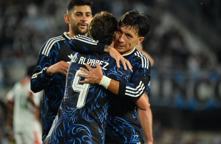 Argentina goleó a Burkina Faso en un partido sin equivalencias