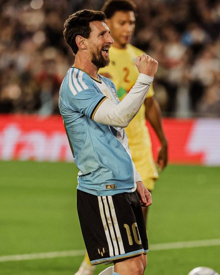 La Selección goleó a Benín en la gran despedida de Lionel Messi