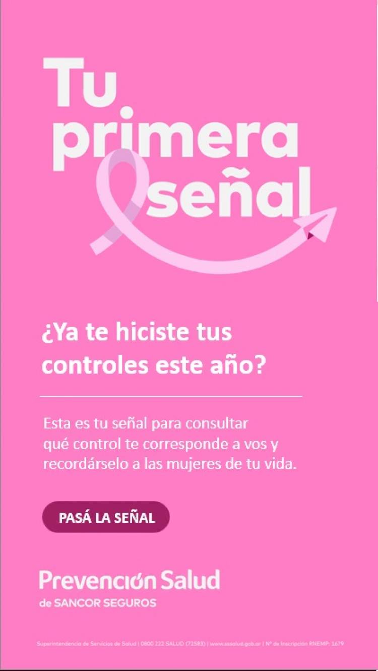 Prevención Salud promueve la detección temprana del cáncer de mama con una charla en Santa Fe