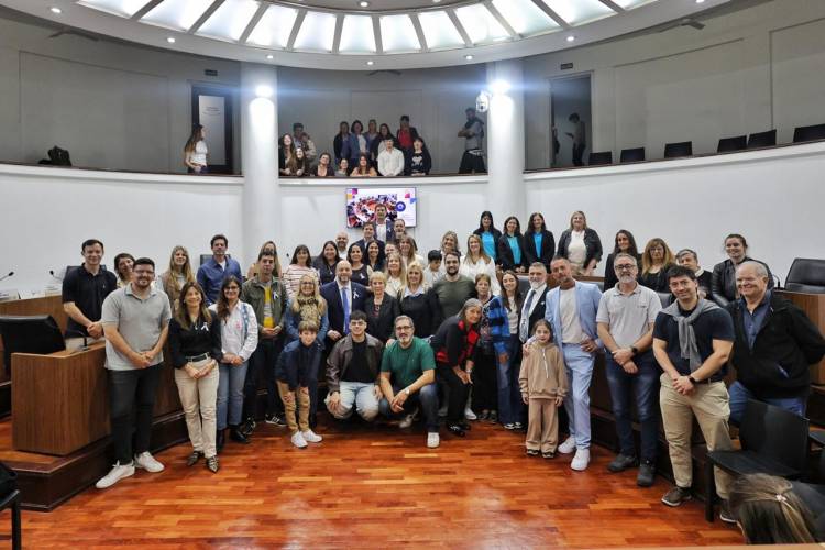 El Concejo distinguió a instituciones y personas que trabajan en defensa de las infancias