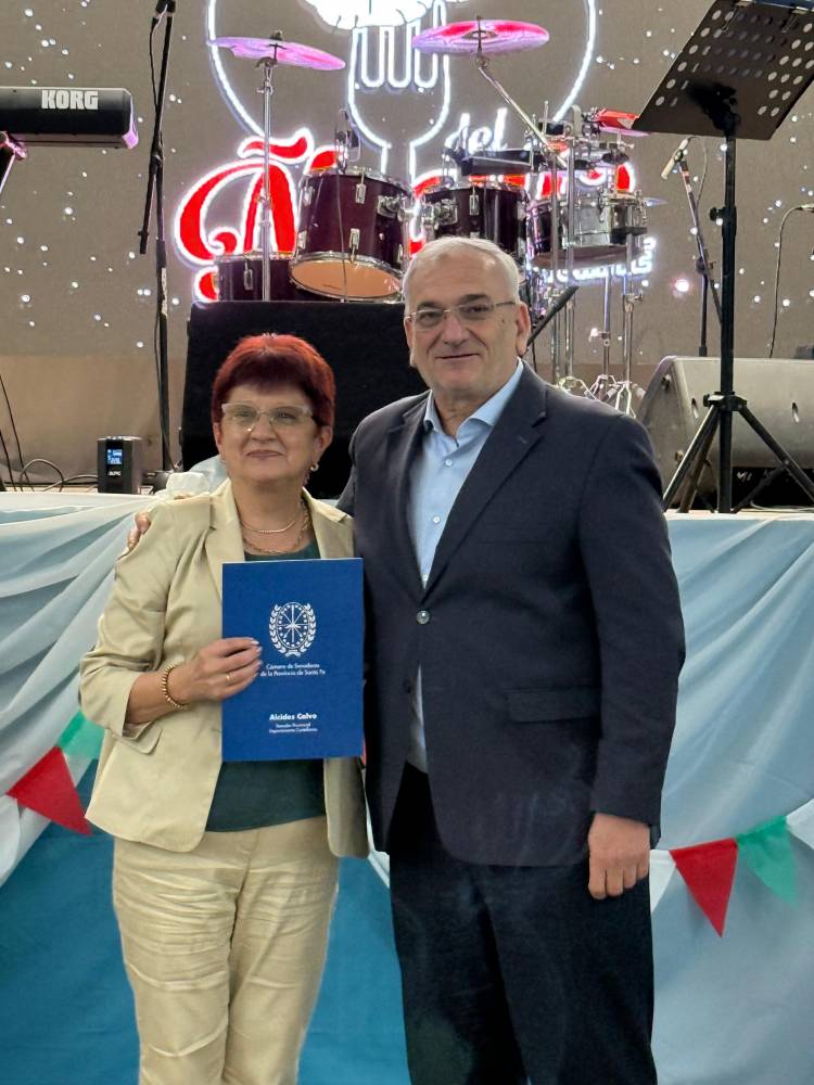Calvo acompañó una nueva edición de la fiesta provincial del ñoqui en Eusebia